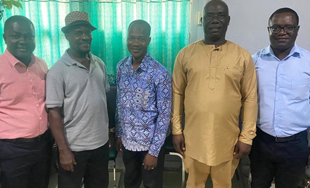 A 2 Member Team From The Ghana Federation Of Traditional Medicine a-2-member-team-from-the-ghana-federation-of-traditional-medicine
